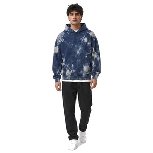 Men's Custom Acid Wash Pullover <b>Hoodie</b> Premium Fleece Oversized Drop Shoulder Fit Vintage Streetwear Apparel - Product Image 4