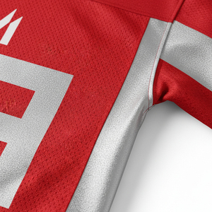 Uniforme de football américain sublimé sur mesure, logo personnalisé, tissu en maille respirant, vêtements d'équipe de football professionnels - Product Image 5