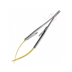 Pince à micro-aiguilles manuelle en acier inoxydable de haute qualité, demi-or, certifiée CE, instrument chirurgical de précision - Product Image 3