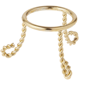 Porte-œufs en laiton doré écologique pour la cuisine, de bonne qualité, au design élégant et à prix abordable - Product Image 1