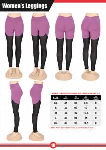 Pantalons de compression athlétiques pour femmes avec logo personnalisé - Leggings d'entraînement à séchage rapide et haute élasticité pour la salle de sport et la course à pied - Product Image 2