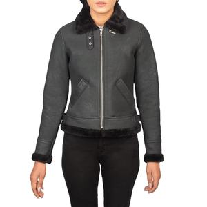 แจ็คเก็ตหนังแท้สำหรับผู้หญิงขายดี ฤดูหนาว กันน้ำ กันลม วัสดุคุณภาพสูง สีสวยงาม ขายส่ง 2026 - Product Image 2