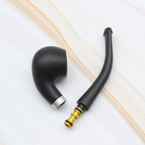 Portable Mini Smoking Pipe Lightweight Compact Design Convenient Carry Pocket Size Tobacco Pipe - Product Image 2