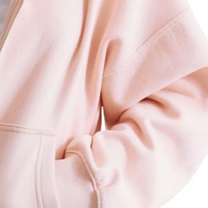 Sudadera Casual para Mujer, Cuello Redondo, Manga Larga, Suave y Cómoda, de Felpa, para Uso Diario, Ropa de Moda Urbana, OEM ODM - Product Image 5