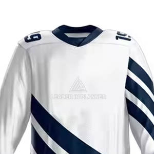 เสื้อฮอกกี้ชาย แห้งเร็ว ชุดกีฬาสำหรับผู้ใหญ่ ชุดยูนิฟอร์มฮอกกี้น้ำแข็ง ผลิตจากโพลีเอสเตอร์ รับผลิตแบบ OEM - Product Image 4