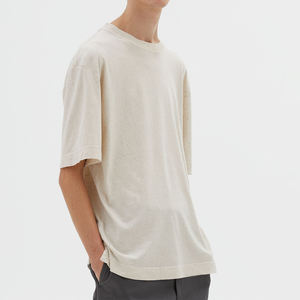 Camiseta de Manga Corta para Hombre, Corte Ajustado, Lisa, de Poliéster/Algodón, con Estampado Digital, Antiencogimiento, Transpirable, de Secado Rápido y Alta Calidad - Product Image 1