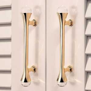 Manijas de Puerta Modernas de Acero Inoxidable con Diseño Texturizado Plateado, Tiradores para Puertas Interiores, Herrajes Mecánicos Industriales para Cerraduras - Product Image 5