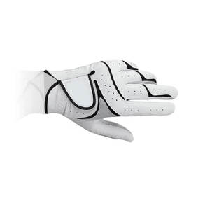 Guantes de Golf de Cuero Genuino de Alta Calidad OEM para Hombre y Mujer, Nuevo Diseño Antideslizante para Todo Clima, para Deportes - Product Image 4