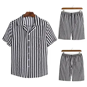 Conjunto deportivo unisex personalizado de dos piezas, sudadera y pantalones cortos de algodón para hombre. - Product Image 2