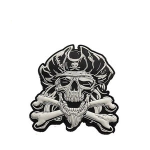 Parche de goma de PVC suave termoadhesivo bordado tejido al por mayor para ropa, logotipo de goma 3D de silicona PVC para tela de sarga - Product Image 3