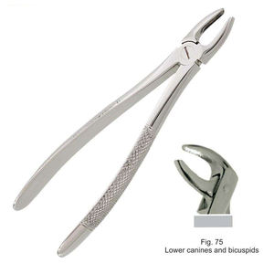 คีมถอนฟันสแตนเลสแบบใช้ซ้ำได้สำหรับฟันกรามล่าง อุปกรณ์ทันตกรรม - Product Image 3