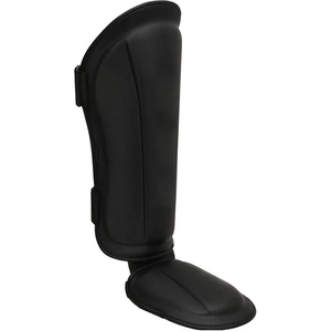 Protège-tibias personnalisés de qualité supérieure pour l'entraînement aux arts martiaux, en PU et cuir, avec impression de design personnalisé, prix de gros - Product Image 4