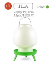 111A Abreuvoir pour volailles en plastique de type Super Ball, nouvelle version, haute rigidité