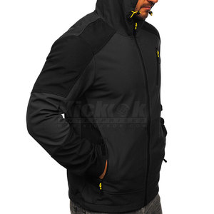 Trendy <b>Thin</b> Windbreaker <b>Jacket</b> Adjustable Hood <b>Waterproof</b>/Windproof Front Logo-for Streetwear Camping Daily Outdoor Winter Use - Product Image 4