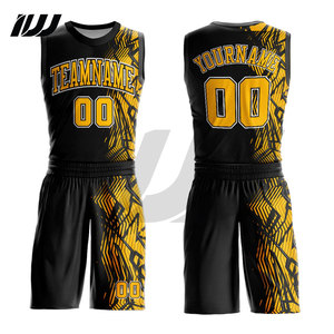 ชุดบาสเก็ตบอลดีไซน์ล่าสุด แบบยูนิเซ็กซ์  ขนาดพิเศษ ระบายอากาศได้ดี ซักง่าย คุณภาพสูง พิมพ์ลายแบบซับลิเมชั่น - Product Image 2