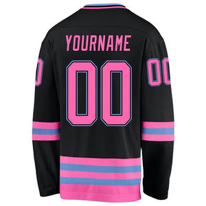 Camiseta de Hockey sobre Hielo Transpirable con Malla Estampada, Uniforme Deportivo Personalizado por Sublimación, Uniforme Profesional de Verano que Absorbe la Humedad - Product Image 3