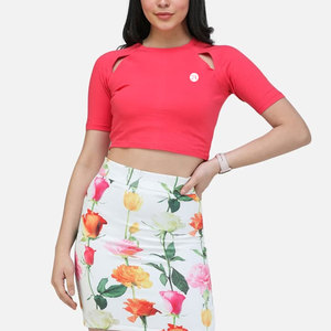 Top Corto Premium para Mujer, Transpirable, Informal, para Uso Diario, Actividades al Aire Libre y Estilo Relajado de Fin de Semana - Product Image 1