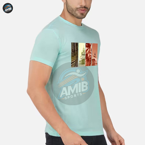 Camisetas de Moda al por Mayor para Hombre, Impresión DTG, Personaliza tu Propio Logotipo, Último Diseño, Camisetas con Impresión DTG para Hombre - Product Image 2