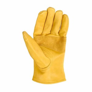 Gants de sécurité industriels robustes en cuir de vachette grainé renforcé, protection des mains, gants durables pour activités de plein air - Product Image 2