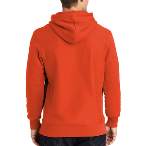 เสื้อสเวตเชิ้ตมีฮู้ดสีส้มสำหรับผู้ชาย พิมพ์ลาย Love Is All You Need ผ้าฝ้ายถักแบบลำลอง ดีไซน์กระเป๋าหน้า ทรงปกติ ใส่ได้ในฤดูใบไม้ร่วง - Product Image 2