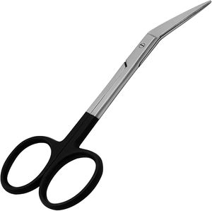 กรรไกรตัดเยื่อใยแก้วตา ปลายโค้งคมพิเศษ สำหรับการผ่าตัดทางการแพทย์ ทันตกรรม จักษุวิทยา ตัดอย่างแม่นยำ ใช้งานระดับมืออาชีพ ได้รับการรับรองมาตรฐาน ISO - Product Image 1