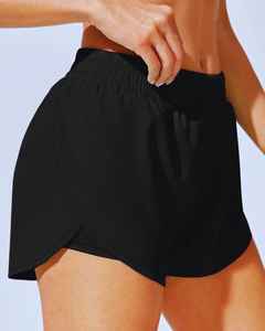 Pantalones Cortos Deportivos Transpirables de Secado Rápido con Logotipo Personalizado, Cintura Alta, para Verano, Running, Gimnasio - Product Image 3