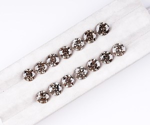 Diamante Marrón Cultivado en Laboratorio, Corte Brillante Redondo, Diamante Suelto Creado en Laboratorio, Diamantes de Color Fantasía para Joyería y Anillos de Boda - Product Image 4