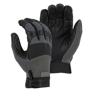 Gants de travail de haute performance à paume en cuir synthétique, dos en Spandex, doigts renforcés, pour le marché américain - Product Image 3