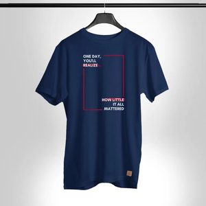 T-shirt blanc en coton pour homme Dream More, manches courtes, col rond, décontracté, imprimé sérigraphié, jersey tricoté, respirant, séchage rapide, coupe classique - Product Image 2