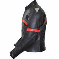 Nouvelle conception, prix d'usine, veste de moto pour homme, veste en cuir de moto pour homme en vente