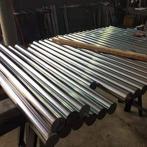 Barre ronde en acier haute résistance poli argenté de 50 mm de diamètre, conformité EN8, pour pièces d'ingénierie industrielle (FM_mb15, 2) - Product Image 2