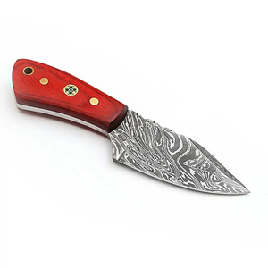 Customizable Stainless Steel Hunting <b>Knife</b> with Comfortable Handmade Curved Skinner <b>Knife</b> with <b>Bone</b> <b>Handle</b> & Leather Sheath - Product Image 4