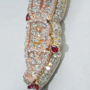 Colgante Largo de Plata de Ley 925 con Nombre Personalizado y Letra de Moissanita, Estilo Hip Hop, Colgantes de Moissanita con Incrustaciones, Dijes Verticales - Product Image 4