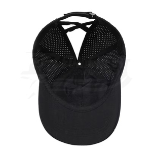 Gorra de Protección Solar con Cierre Cruzado en la Parte Trasera, de Secado Rápido, Transpirable, con Malla, para Primavera y Otoño, Deportes al Aire Libre, Protección UV - Product Image 6