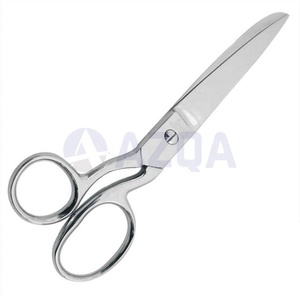 Ciseaux de tailleur en acier inoxydable de haute qualité de 12 pouces avec poignée plaquée or, outil de coupe de tissu robuste pour usage industriel - Product Image 4