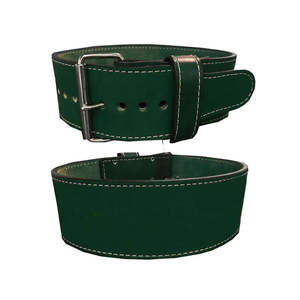 Ceinture de musculation de qualité supérieure à une seule boucle pour la musculation, ceintures de levage de poids pour la gym, protections de poids en cuir ajustables sur mesure - Product Image 4