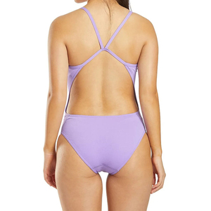 Combinaison gainante une pièce sans bretelles froncée taille haute noire unie pour femme, style bandeau, en Spandex/Nylon, écologique - Product Image 2