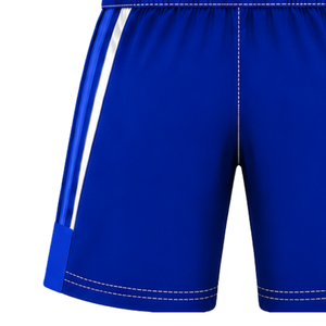 Cobalt Blue <b>White</b> Rugby <b>Shorts</b> Team Uniform Breathable Lightweight Custom Training Sportswear Athletic Performance <b>Shorts</b> - Product Image 4