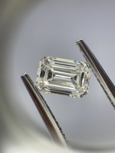 Diamantes al por Mayor NY, Corte Esmeralda Sintético Cultivado en Laboratorio, Color E, Claridad VVS2, Alta Calidad, para Fabricación de Pendientes, Certificado IGI, 1ct-5ct - Product Image 2