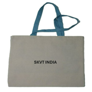 Sac fourre-tout en toile de coton biologique 100% avec logo imprimé personnalisé, tissu recyclé écologique, poignée et bandoulière promotionnelles, OEM - Product Image 3