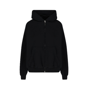 Sweat à capuche zippé grande taille pour femme, en coton respirant, vêtement d'extérieur décontracté pour l'hiver, logo personnalisé - Product Image 5
