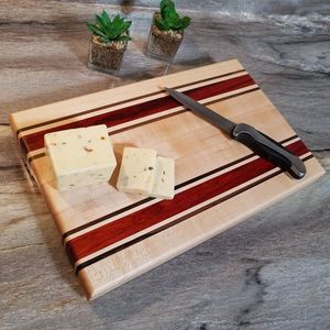 Ensemble de planches à découper en bois et résine Oak Nest, forme ronde, avec poignée, écologique, passe au lave-vaisselle - Product Image 5