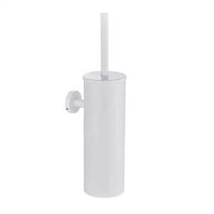 Chrome Stainless Steel Toilet <b>Brush</b> Holder Set Hollow Square Pattern Bathroom Commode Spare Roll Paper Stand Holder - Product Image 2