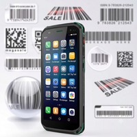 Mobixtech S5, Escáner de Códigos de Barras Android 13, Pantalla de 5.5 Pulgadas, NFC, PDA Portátil, Smartphone, Códigos de Barras 1D 2D QR, Inventario, Datos Móviles