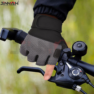 Gants de cyclisme fitness demi-doigts pour hommes et femmes, respirants, avec support de poignet, pour entraînement sportif, personnalisables - Product Image 6