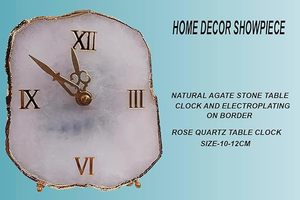 Horloge murale en résine artisanale de luxe, moderne, étanche, surdimensionnée, avec veilleuse, pour Pâques, mariage, retraite, Ramadan, décoration intérieure, salle à manger - Product Image 2