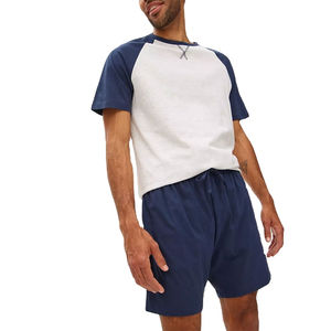 Ensemble de sport d'été unisexe 100 % coton écologique 2 pièces avec logo – T-shirt à manches courtes et short pour homme, idéal pour la course, la gym et le fitness - Product Image 4