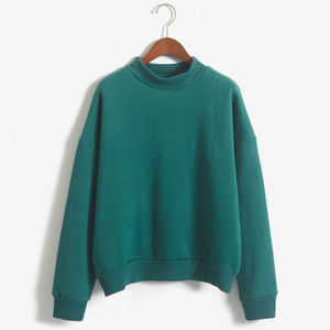 Nueva Sudadera de Cuello Redondo para Hombre, 100% Algodón, Color Sólido, con Logotipo Personalizado de Fábrica, Ecológica, Transpirable, Precio al por Mayor - Product Image 4