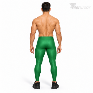 Leggings de Compresión para Hombre, de Poliéster y Elastano, Elásticos, para Gimnasio, Entrenamiento, Running, Secado Rápido, Transpirables, Marca Privada OEM - Product Image 3
