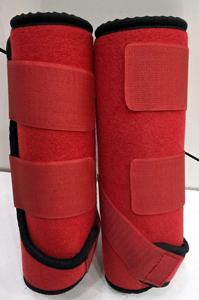 Botas Protectoras para Caballos de Alta Calidad y Durabilidad, con Cepillos para Espolones Modernos, Protección Ajustable para las Patas con Herraduras de Alta Calidad - Product Image 5